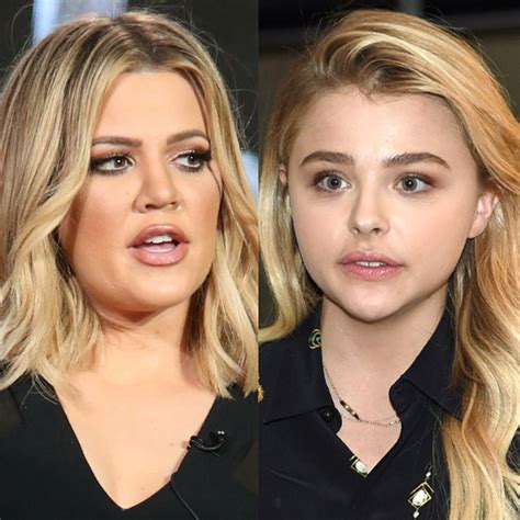 khloe kardashian chloe moretz twitter